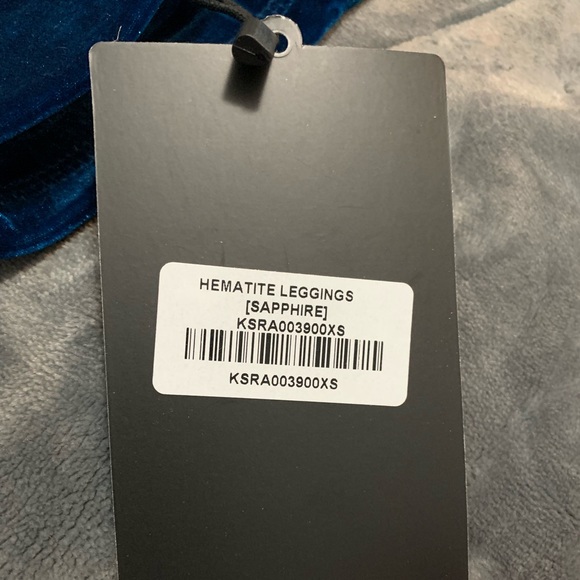 NEW KILLSTAR HEMATITE LEGGINGS [SAPPHIRE] XS - Picture 5 of 8